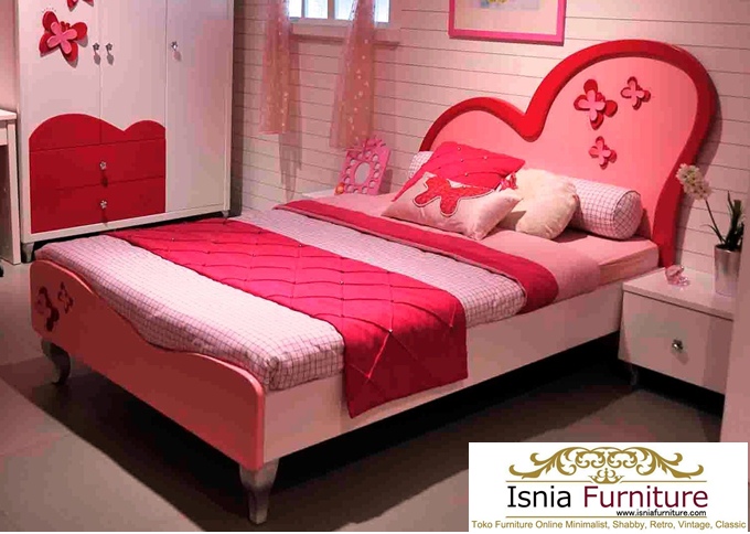Tempat-Tidur-Anak-Perempuan-Jakarta-Pink-1 Tempat Tidur Anak Perempuan Jakarta Pink